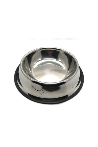 Noyiska Paslanmaz Çelik Metal Kedi Köpek Mama ve Su Kabı