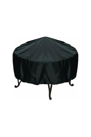 Sones Açık Hava Bahçe Izgara Örtüsü Yağmur Geçirmez Toz Geçirmez Ultraviyole Karşıtı Yuvarlak Masa Örtüsü, Boyut: 120x75cm Diğer