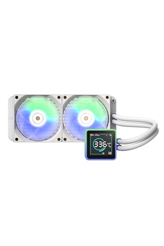 Bitfenix Kuzy 240 Digital 240mm Lcd Argb Am5 Lga1851 Beyaz Sıvı İşlemci Soğutucu