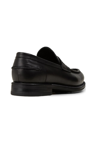 Deery Erkek Siyah Hakiki Deri Loafer Ayakkabı - 02025msyhc01 Siyah