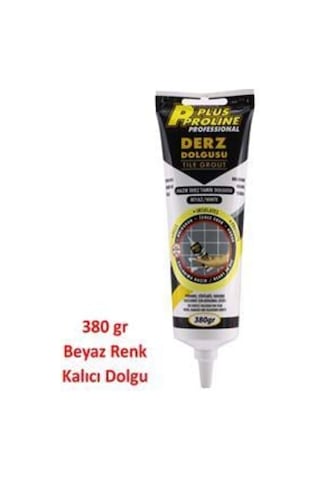 Beyaz Derz Dolgu 380 Gr Fayans, Seramik, Mermer, Duvar Ve Zemin Tadilatı İçin Wc & Banyo Tamir D