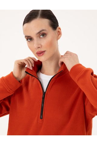 Pierre Cardin Kadın Kiremit Sweatshirt 50300846-vr031 Kiremit