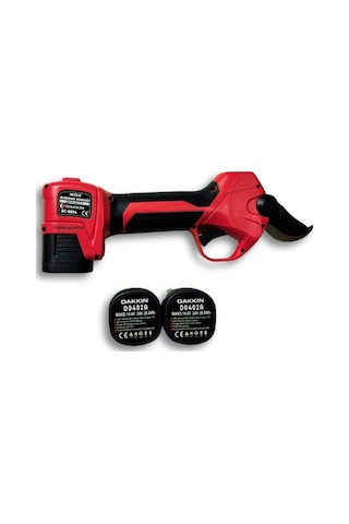 Sc-8614 Üç Akülü Şarjlı Budama Makası 35mm+şapka+yelek Set