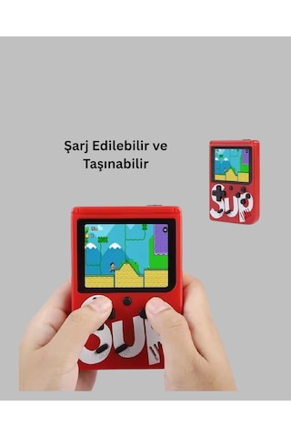 Tv Bağlantılı Şarjlı Retro Oyun Konsolu Belirtilmemiş