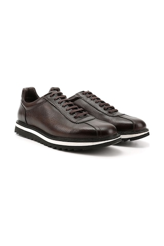 Gönderi(R) Gönderi R Erkek Kahve Antik Bağcıklı Hakiki Deri Comfort Sneaker Ddma80338307 Kahve