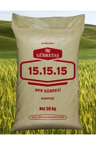 Gübretaş 15-15-15(Npk) Kompoze Taban Gübre 50 (KG)