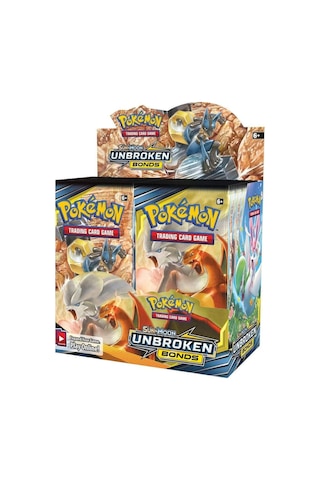 Pokemon Oyun Kartı Tcg Sun & Moon Unbroken Bonds Booster Pack - 3 Paket 30 Kart