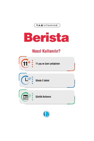 Tabvitamins Berista 60 Tablet