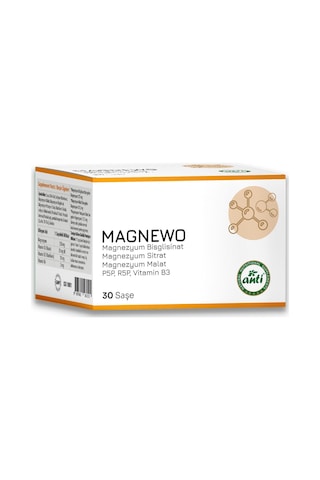Magnewo Efervesan Magnezyum 30 Saşe Magnewo Efervesan Magnezyum 30 Saşe