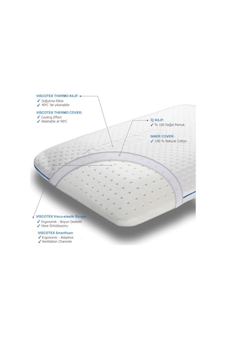 Viscotex Horlama Yastığı 54x40x11