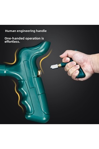 Besthome1 El Tutulu Seramik Cam Kesici Seti - Titanyum Malzeme, Hassas, Dayanıklı, Ev Dekorasyonu İçin