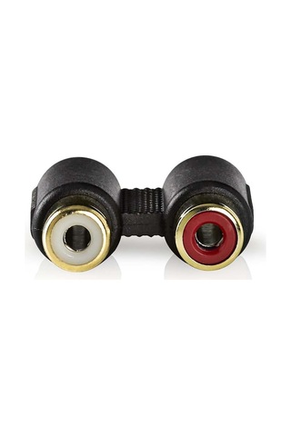 2x Rca Dişi - 2x Rca Altın Kaplama Dişi Konektör