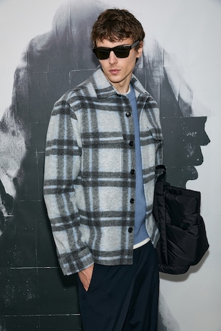 Lufian Karl Erkek Basic Gömlek Regular Fit Gri Gri 112010685100150 Gri