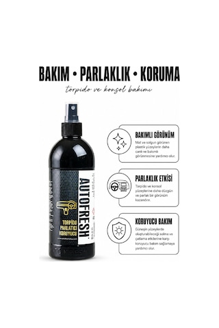 Oto Torpido Araba Göğüslük Araç Konsol Bakımı Parlatıcı Ve Koruyucu 410 Ml