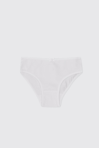 Panço Kız Çocuk Beyaz 3'lü Slip Set 2602gk14005