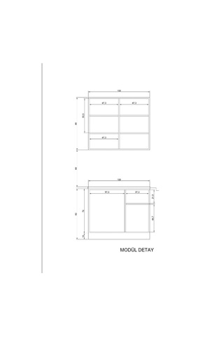 Ahşap Hazır Mutfak Dolabı