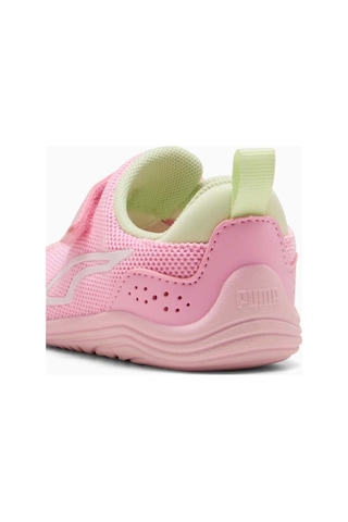 Puma Kız Çocuk Kitten Cırt Cırtlı Spor Ayakkabı 22-27 Pembe