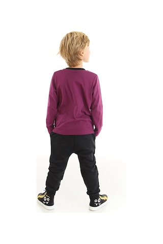Denokids Şimşek Maske Erkek Çocuk T-shirt Pantolon Takım