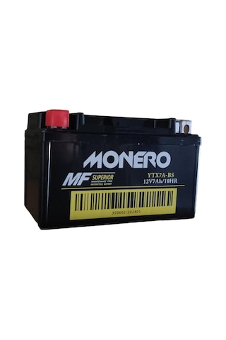 Monero 12v 7ah Alçak Akü Ytx7a Monero 12v 7ah Alçak Akü Ytx7a