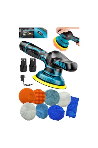 Deko Turkey Orb150 6 Kademe Devir Ayarlı Akülü Polisaj Zımpara