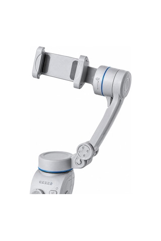 Yapay Zeka Takipli Telefon Gimbali Katlanabilir Tripod Kontrollü Dahili Led Işıklı