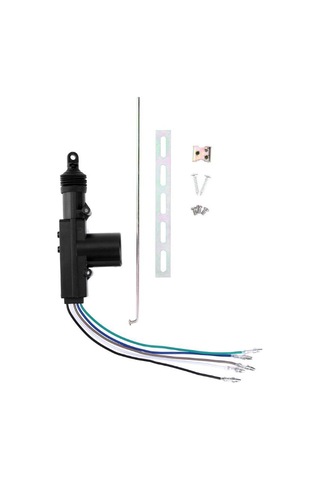 Geeksen Evrensel Araba Güç Kapı Kilidi Aktüatörleri 12 Volt Motor