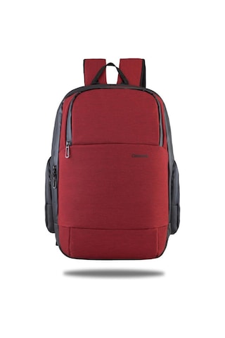 Classone Bp-It805 Parma 15.6" Laptop- Notebook Sırt Çantası-Bordo