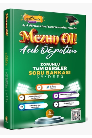 Mezun Ol Zorunlu Tüm Dersler Soru Bankası - Açık Öğretim Lisesi S