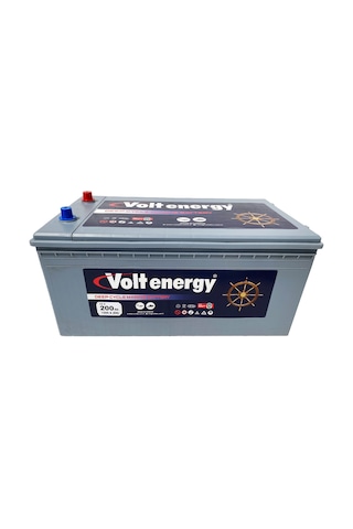 VOLT ENERGY 12 V 200 Amper Deep Cycle Marin Bakımsız Akü