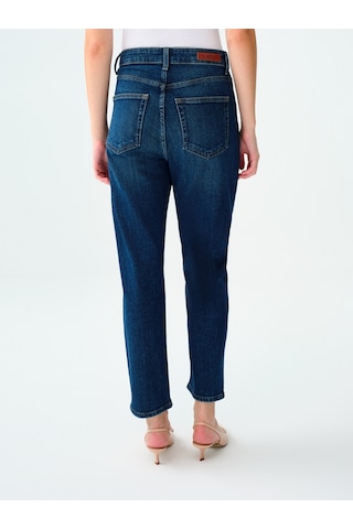 Comfort Straight Comfort Fit Kadın Pantolon Denim