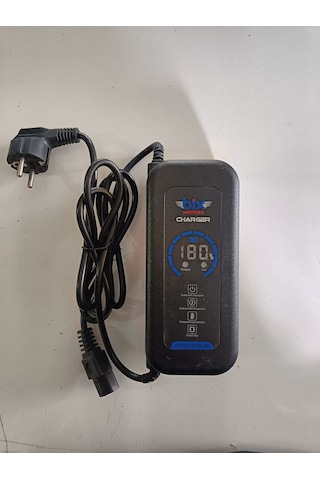 Bix E-bike Akıllı Şarj Aleti 48-60-72v 20ah Otomatik Akım Durdurma Özellikli Dijital Şarj Oranı Göstergeli 60V20 Ah 5 Akü Için