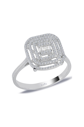 Lova 0,32 Karat Baget Pırlanta Yüzük - 1030295