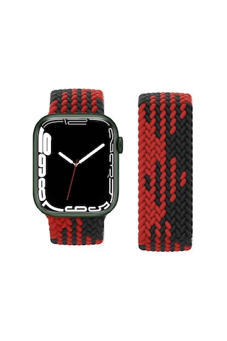 Apple Uyumlu Watch 38mm 40mm 41mm Kordon Medium Örgü Solo Loop Kordon 32 147mm 1/2/3/4/5/6/se/7/8