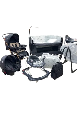Öykü Bebek Dunyasi Bebek Seti+bebek Arabasi+park Beşik +anakucaği +mama Sandalyesi +uyku Seti +yürüteç + Anne Bebek Çan