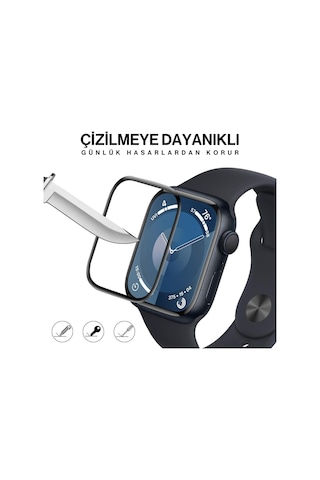 Apple Uyumlu Watch 10. Nesil 42mm 3d Full Ekran Koruyucu