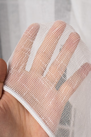 Natural Keten Tül Perde