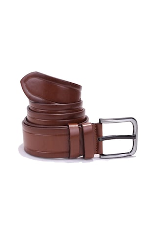 Dagoster DMK26-454 Taba 4.5 CM Suni Deri Erkek Kemer Taba