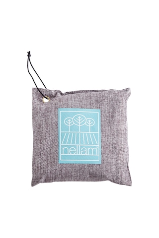 Yaozixa 500g Bambu Kömürü Torba - Ev, Araba Ve Dolap İçin Koku Giderici & Hava Temizleyici Gri