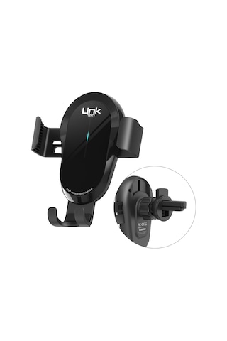 LinkTech W756 15W Kablosuz Şarj Araç İçi Telefon Tutucu