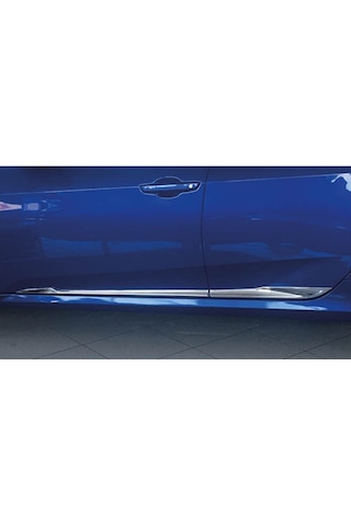 Honda Civic Fc5 Kapı Uyumlu Çıtası-Nikelaj