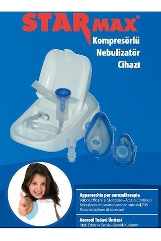 Medikaltec Starmax Kompresörlü Nebulizatör Cihazı