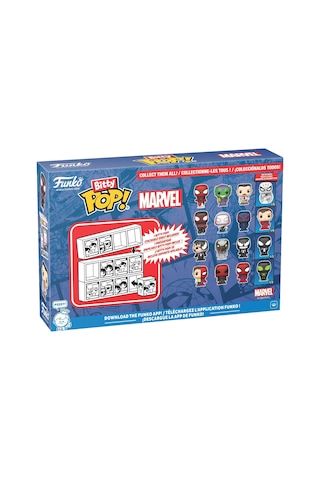 Funko Bitty Pop: Marvel - Spiderman - Miles Morales 4'lü Paket Ch