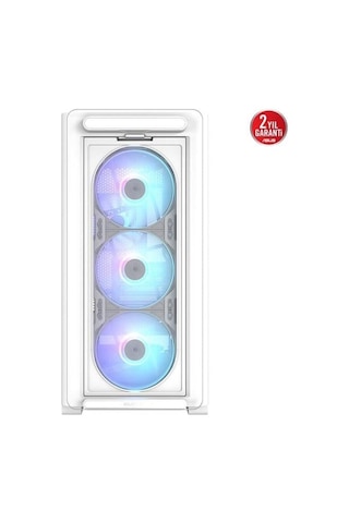 Asus A23 Plus 4-rgb Fanlı Gamıng Mıd-tower Pc Kasası Beyaz
