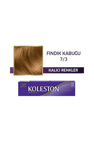 Koleston Single Tüp Saç Boyası 7/3 Fındık Kabuğu