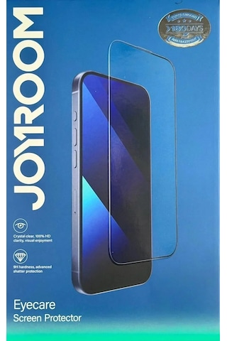 Joyroom Apple iPhone Uyumlu 15 Pro Eyecare Göz Korumalı Ekran Koruyucu