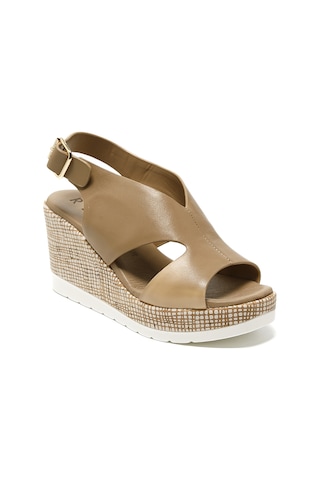 Sandalet Kadın Diğer 51251-e5 Repo Beige Bej
