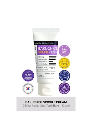 Derma Factory Cilt Yenileyici İğne Yapılı Spikül ve Bakuchiol Krem Derma Factory %0.4 Spicule Cream