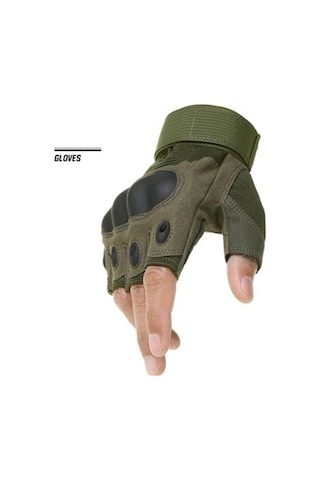 Single Sword Askeri Motosiklet Eldiveni