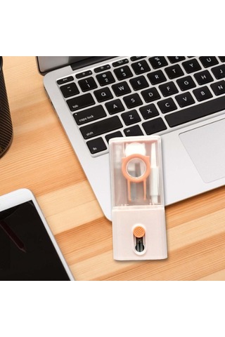 Homyl Elektronik Temizleme Aracı Klavye Temizleyici 10'u 1 Pembe