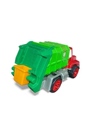 27 Cm Kutulu Çöp Kamyonu 2489 Yeşil